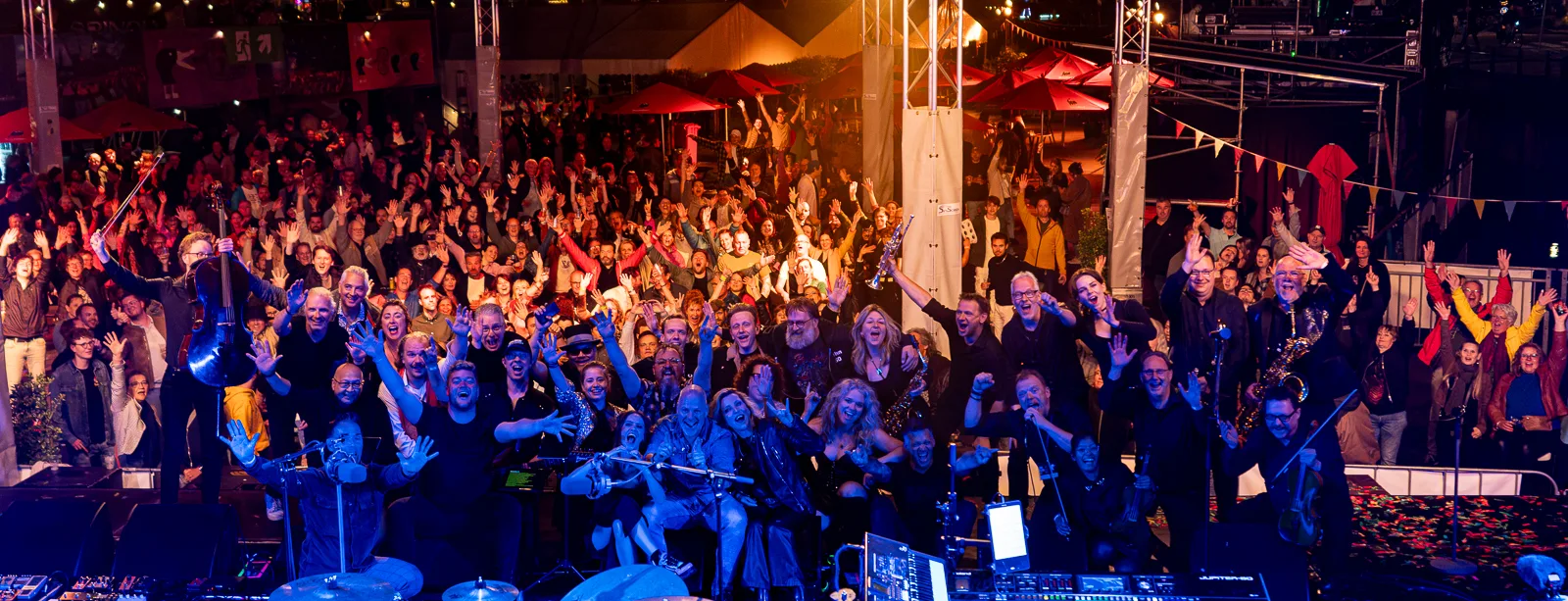 Live orkestmuziek op het Spanjaardsgat